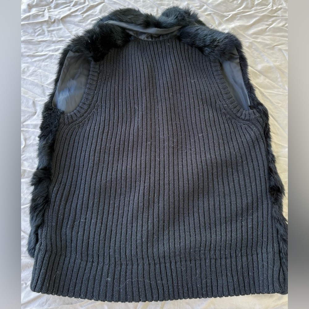 Danny Roberts - Authentic rabbit fur vest - size medium - Picture 4 of 8
